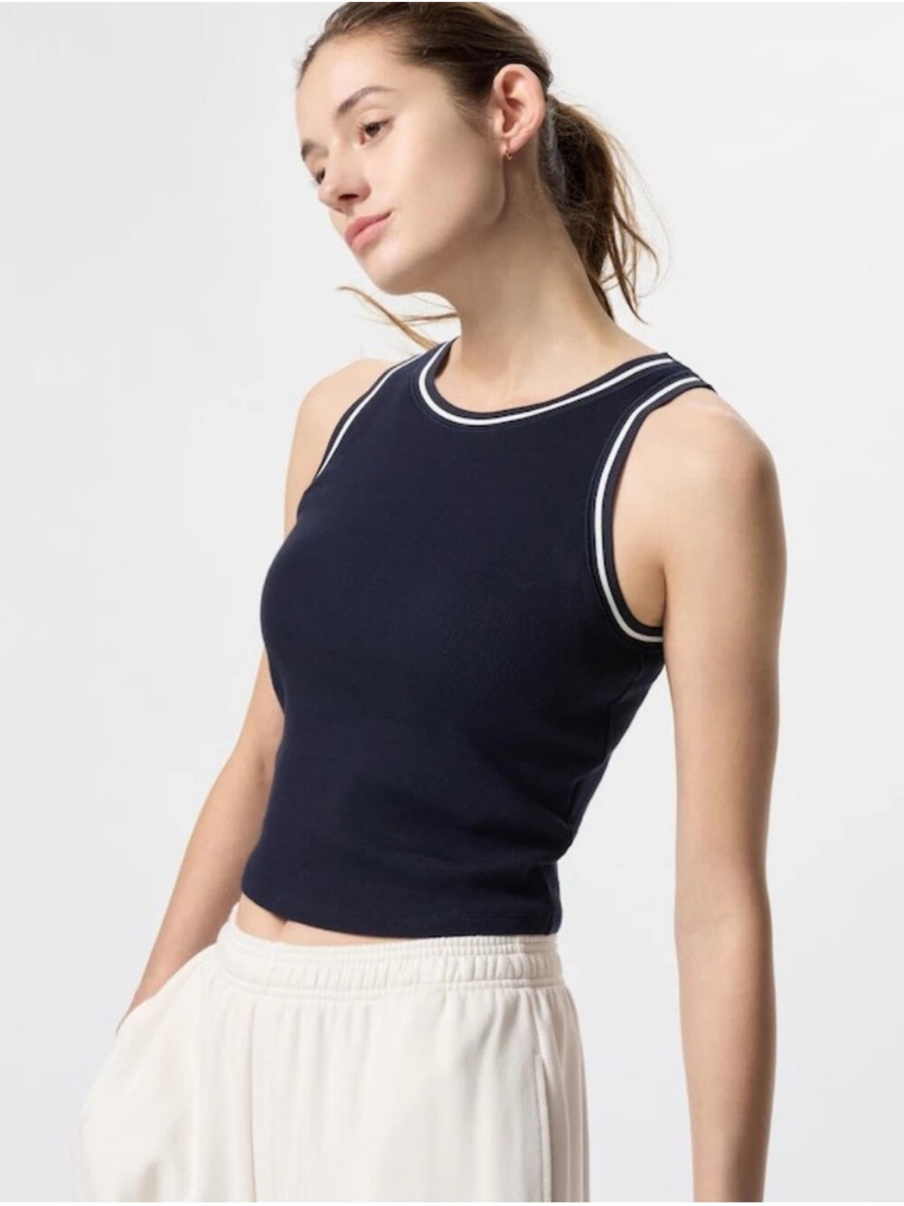 Uniqlo Navy Tank Top